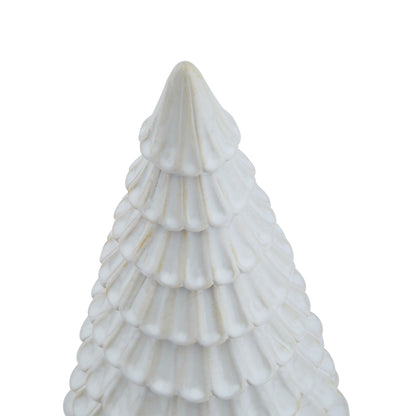 White Ceramic Fir Tree