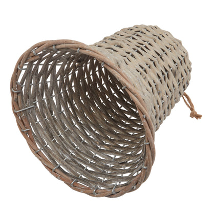 The Noel Collection Extra Large Wicker Bell Decoration